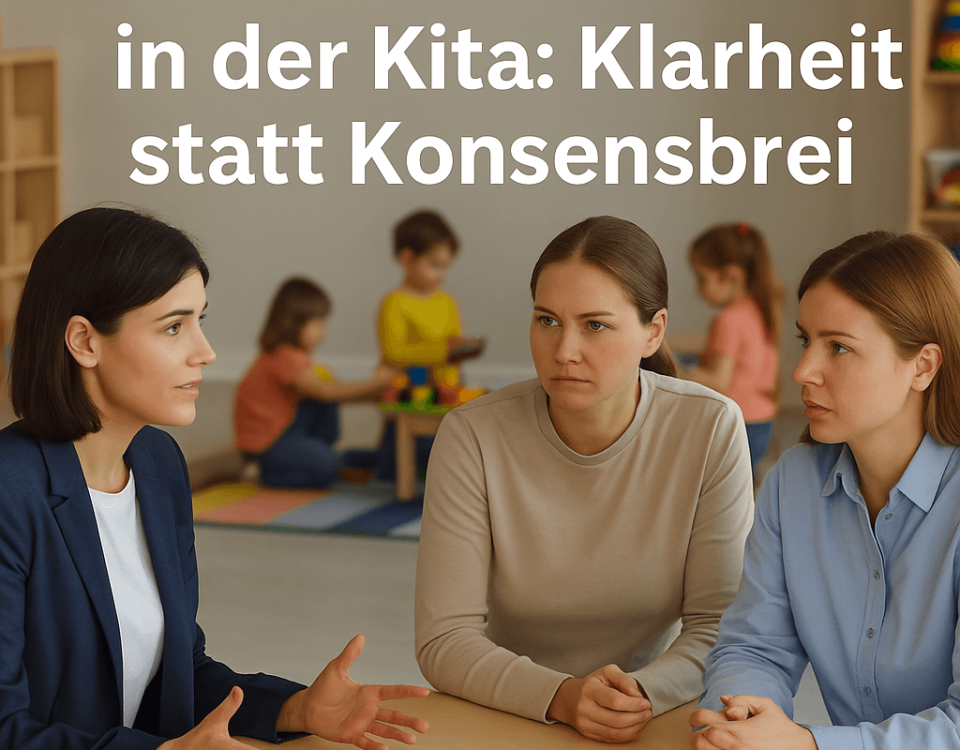 Konfliktmoderation im Kindergarten-Team