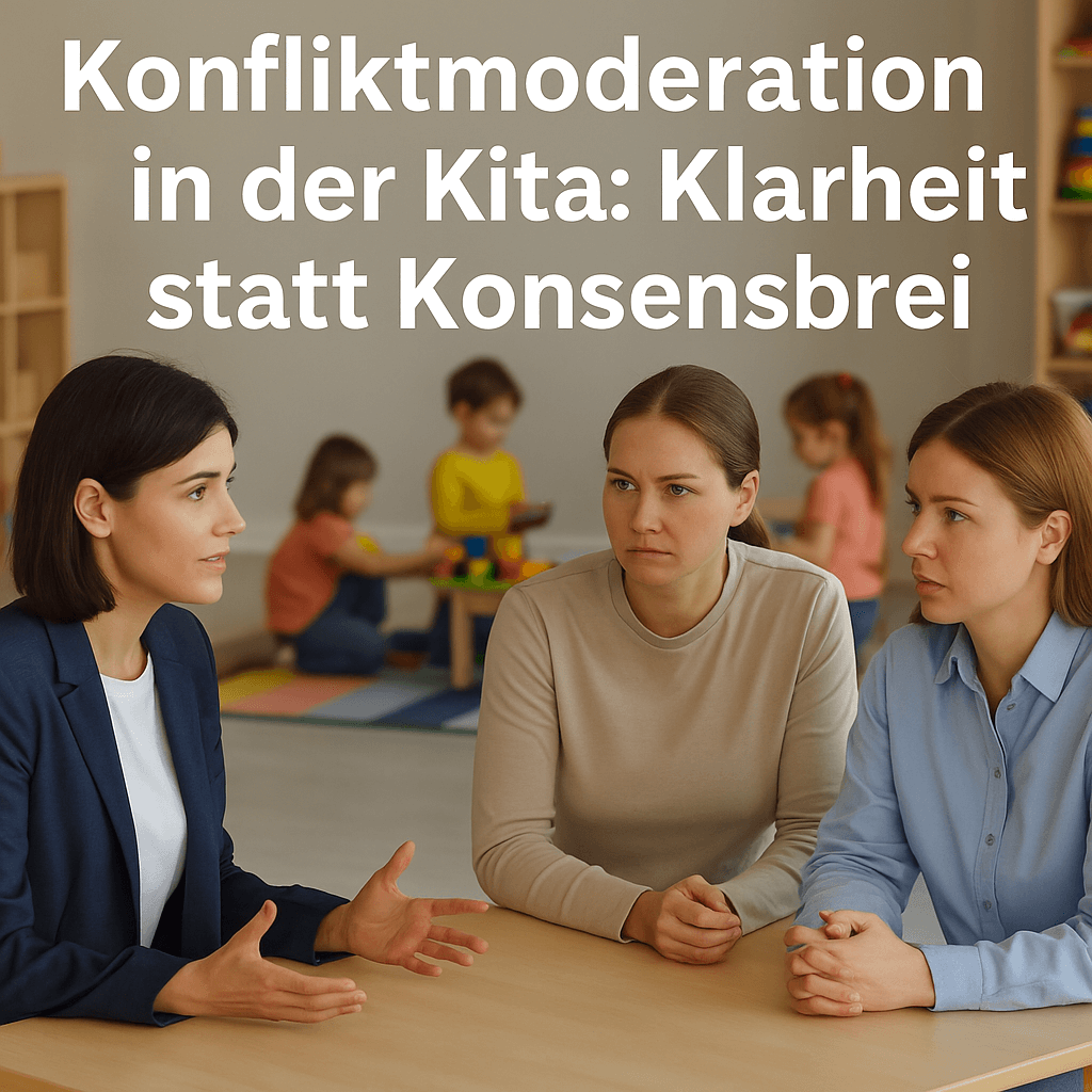 Konfliktmoderation im Kindergarten-Team