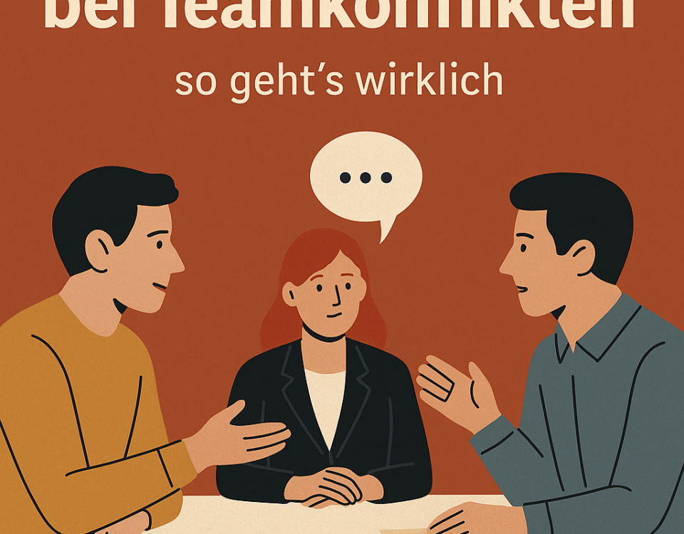 Effektive Gesprächsführung bei Teamkonflikten – so geht’s