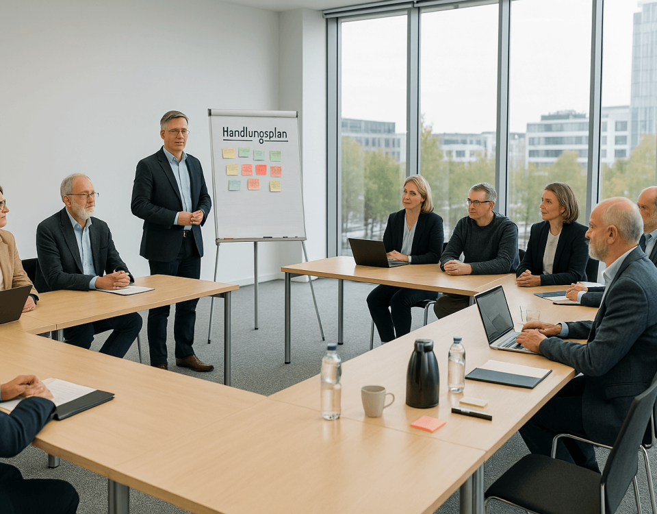 Ungelöste Konflikte blockieren die Zusammenarbeit, schwächen die Teamdynamik, senken die Motivation und gefährden die Ergebnisse.