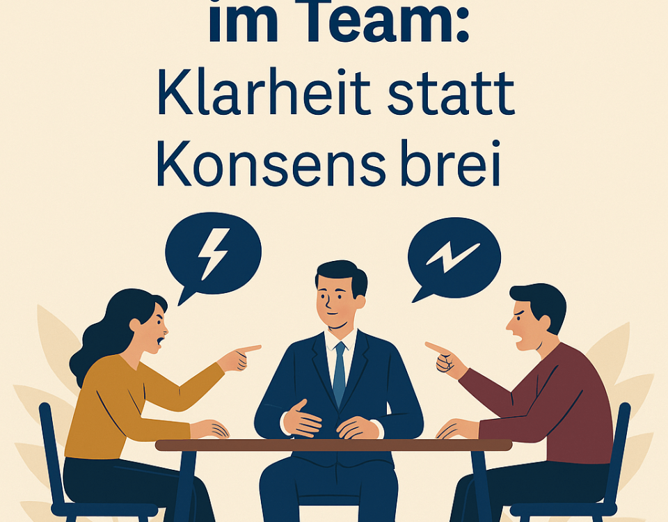 Konfliktmoderation im Team