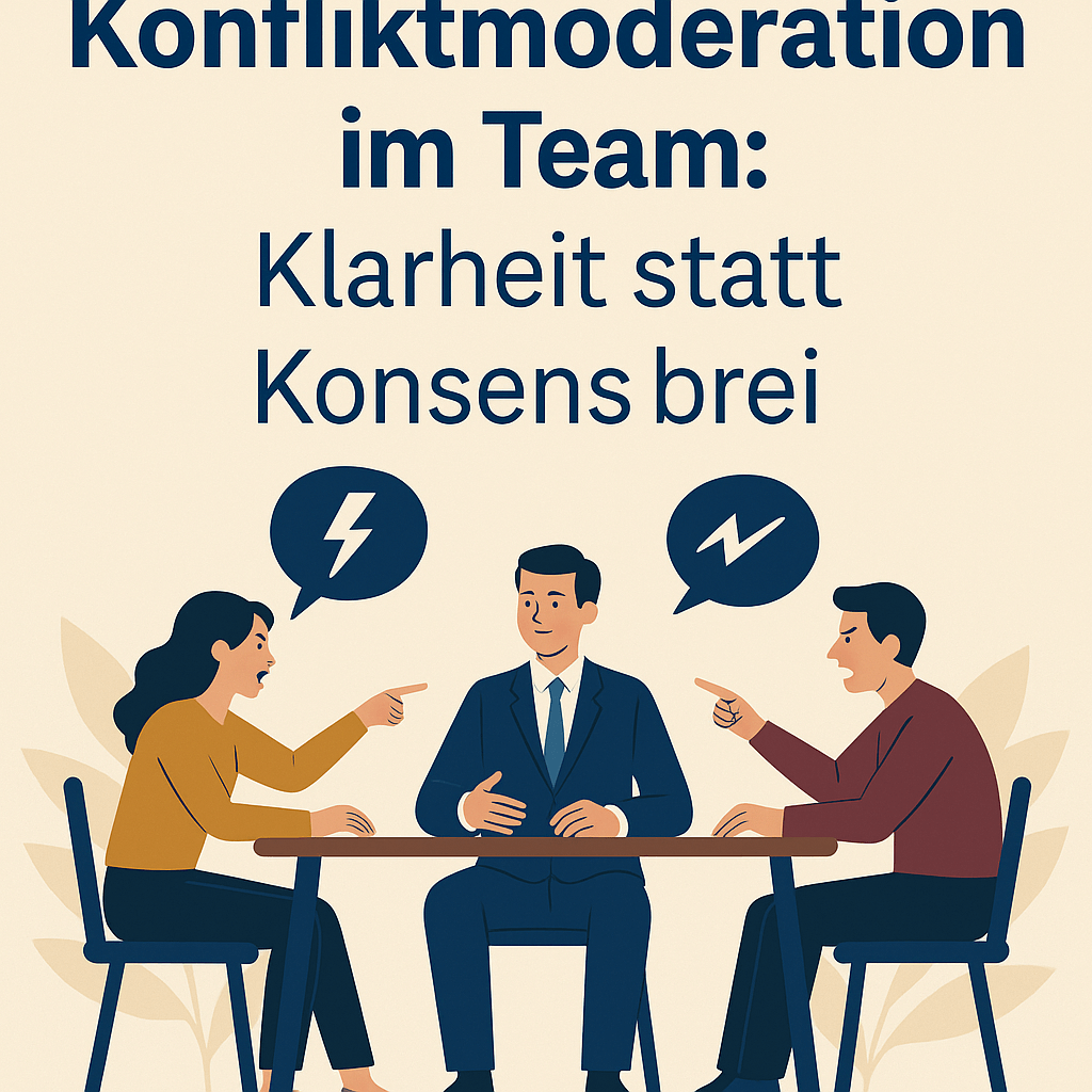 Konfliktmoderation im Team