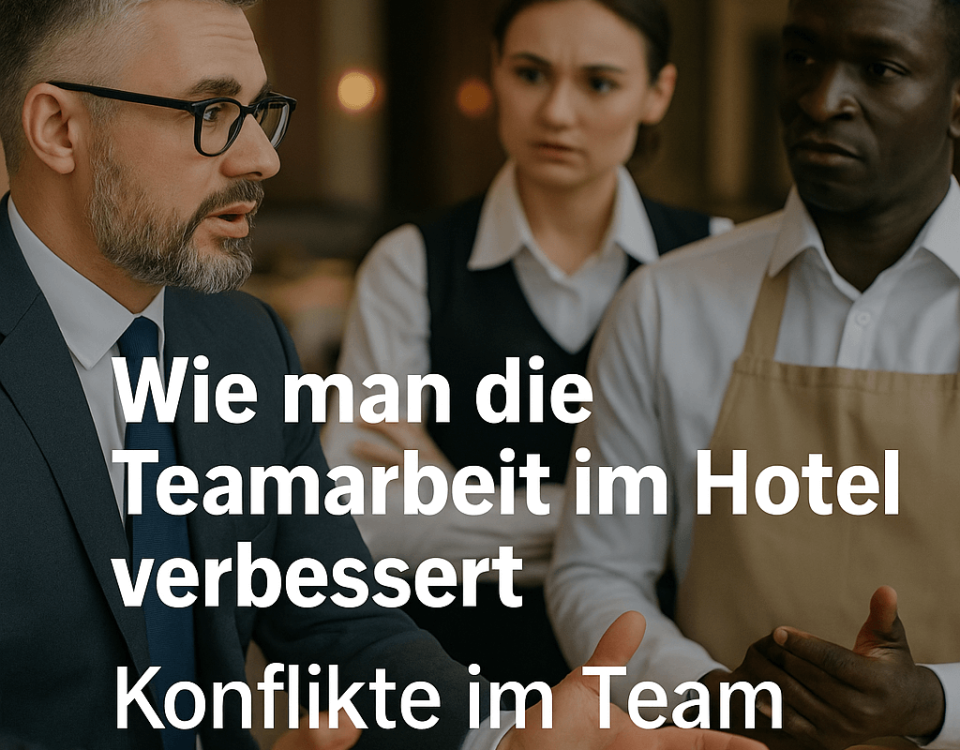 Wie löst man Konflikte in einem Hotel am besten?