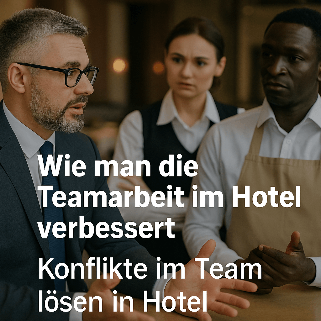 Wie löst man Konflikte in einem Hotel am besten?