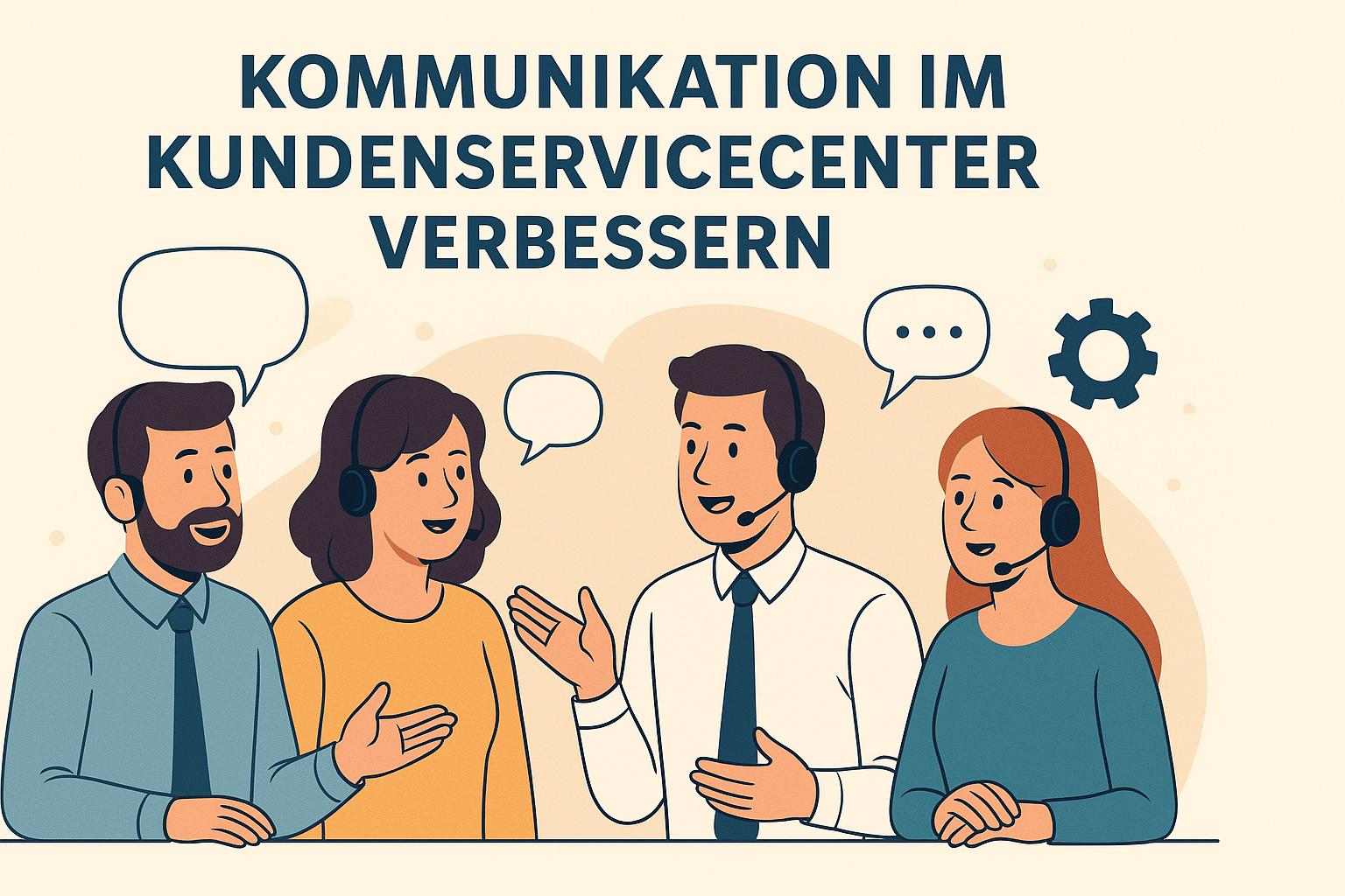 Kommunikation im Kundenservicecenter einer Bank verbessern