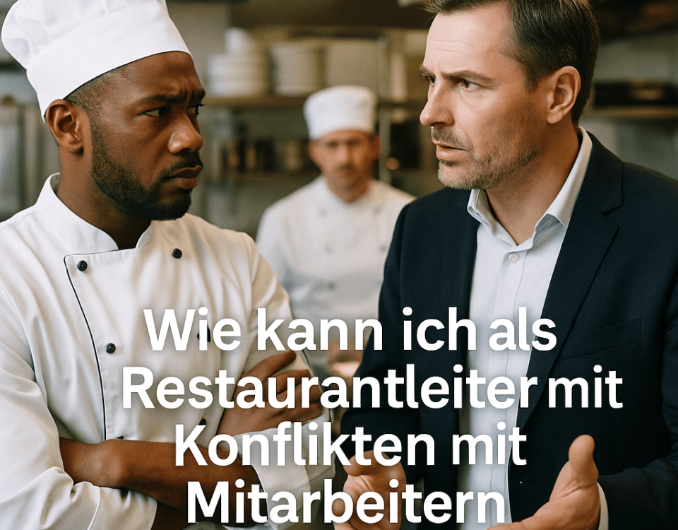 Wie kann ich als Restaurantleiter mit Konflikten mit Mitarbeitern umgehen?