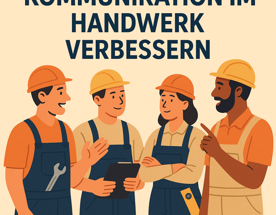 Kommunikation im Handwerk verbessern.
