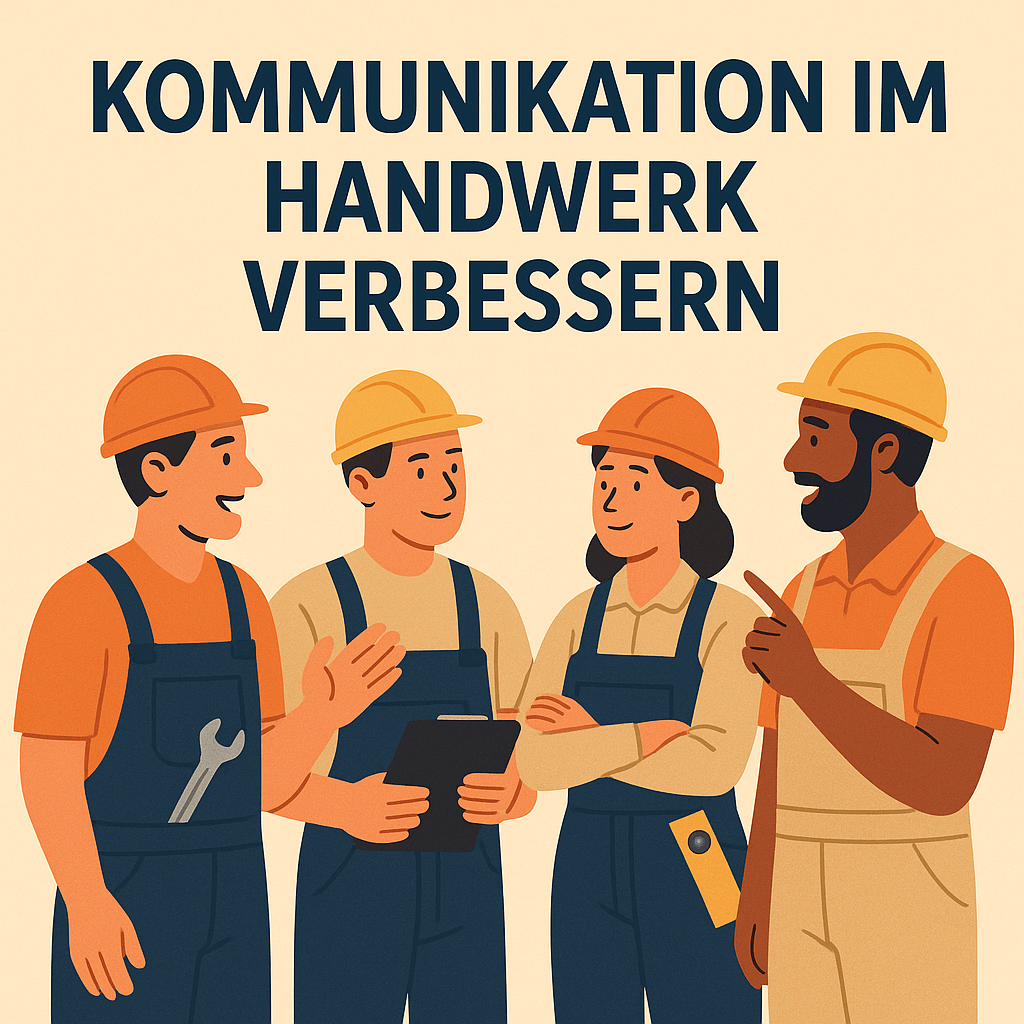 Kommunikation im Handwerk verbessern.