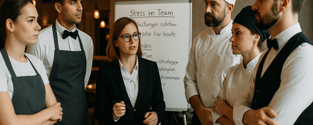 Stress im Team in Gastro & Event