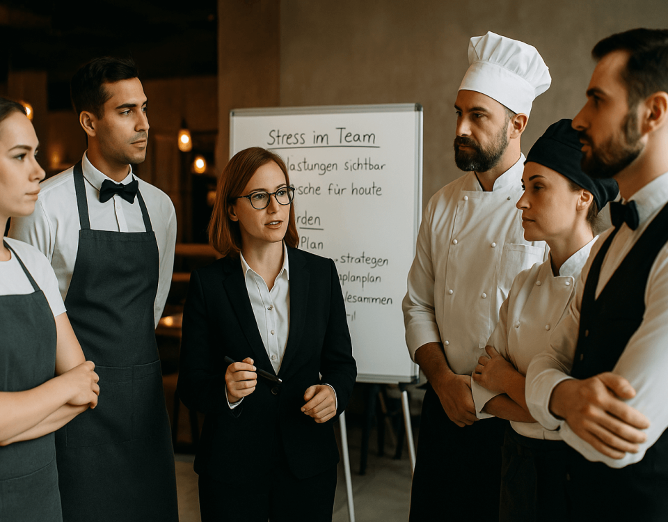 Stress im Team in Gastro & Event