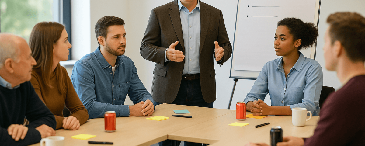 Generationskonflikte am Arbeitsplatz lösen: 9-Schritte-Ablauf, Checklisten und Sofort-Tipps für Führungskräfte in altersgemischten Teams.