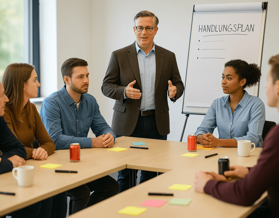 Generationskonflikte am Arbeitsplatz lösen: 9-Schritte-Ablauf, Checklisten und Sofort-Tipps für Führungskräfte in altersgemischten Teams.