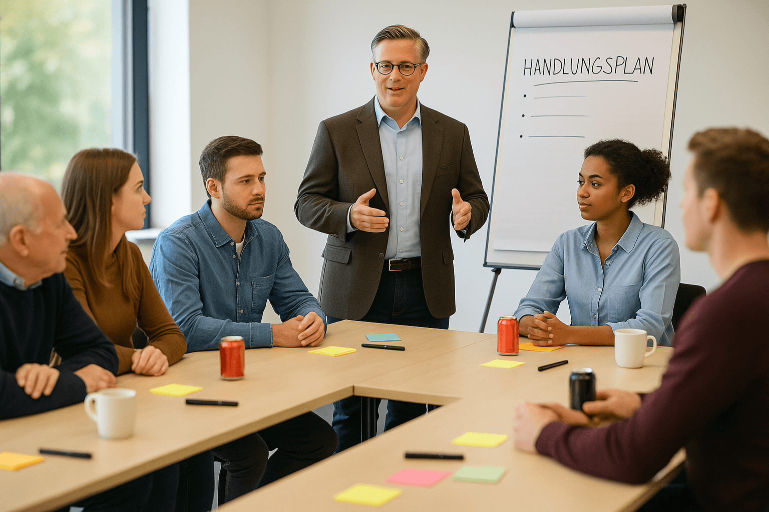 Generationskonflikte am Arbeitsplatz lösen: 9-Schritte-Ablauf, Checklisten und Sofort-Tipps für Führungskräfte in altersgemischten Teams.