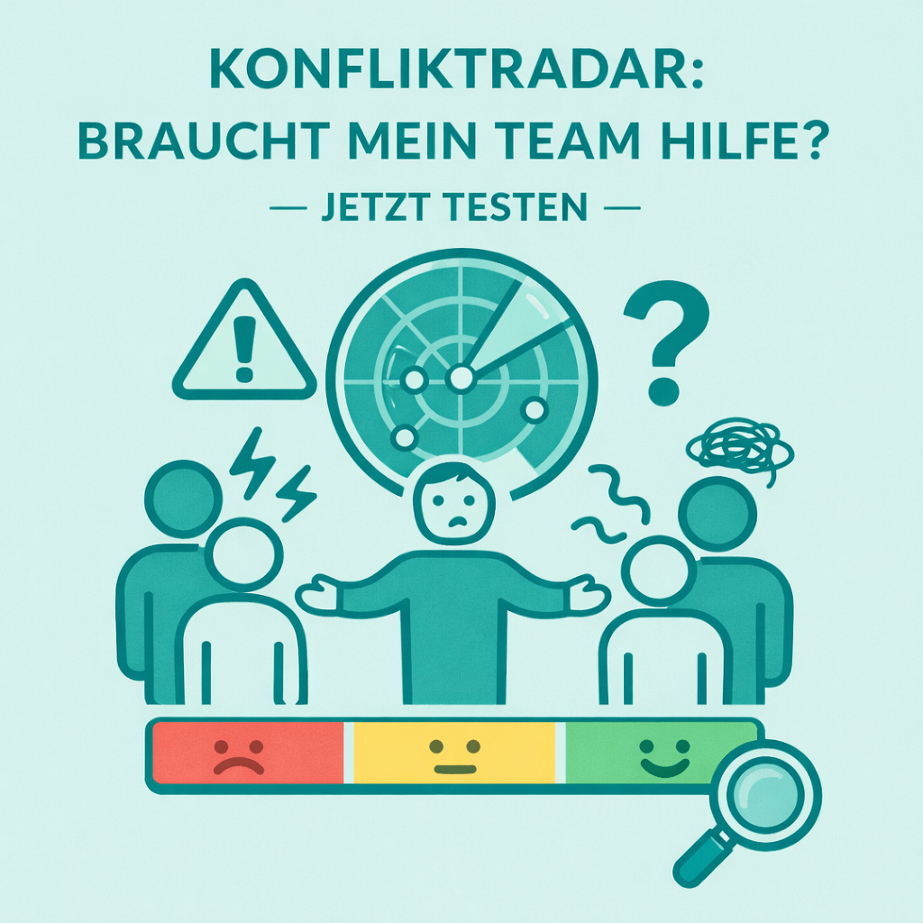 Einfacher Test um herauszufinden, ob das Team jetzt Hilfe braucht
