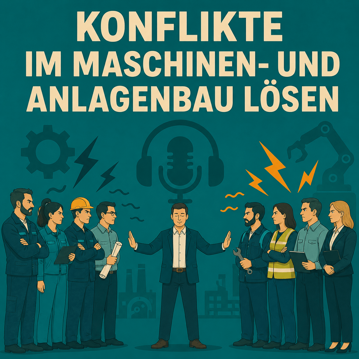 Konflikte im Maschinen- und Anlagenbau lösen