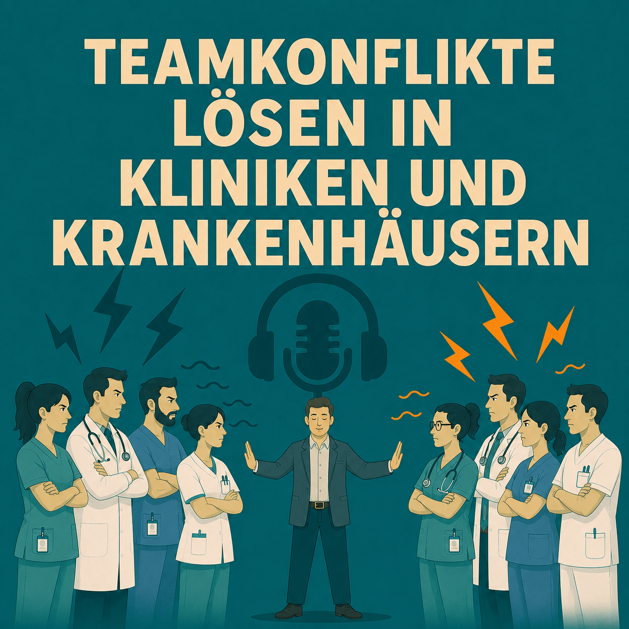 Teamkonflikte lösen in Kliniken und Krankenhäusern