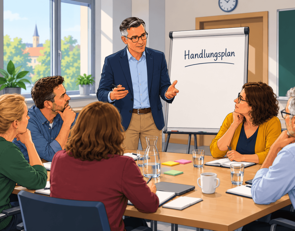 Was tun bei Konflikten im Lehrerkollegium? 4 Tipps für die Schulleitung, Checkliste und wann eine Schulmediation sinnvoll ist.